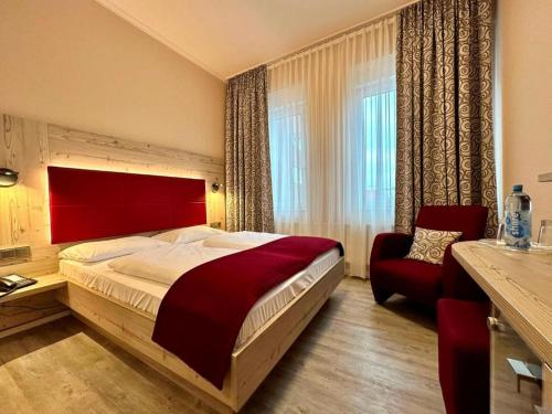Katil atau katil-katil dalam bilik di TRIP INN PostHotel Düren