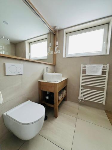 Ένα μπάνιο στο Apartma Neja