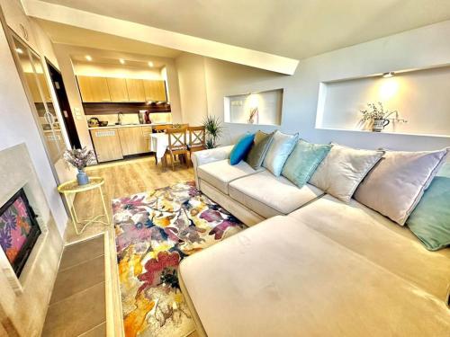 Posezení v ubytování Pirin Sky