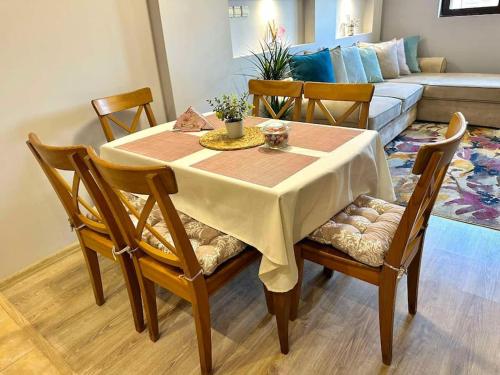 Posezení v ubytování Pirin Sky