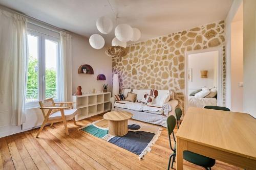 Logement Bohême chic 4 personnes Ouest Paris