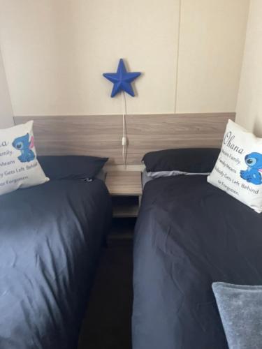 Χώρος καθιστικού στο New Forest Bees Holiday Home, Bashley