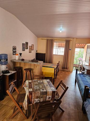 Posezení v ubytování House755 Hospedaria
