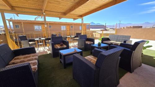 Zona de estar de Hostal Pablito