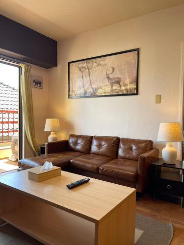 Posezení v ubytování Sea View Court Kobe