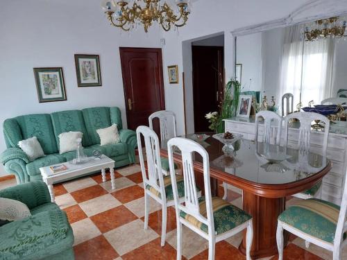 Χώρος καθιστικού στο En casa de la Daguilla