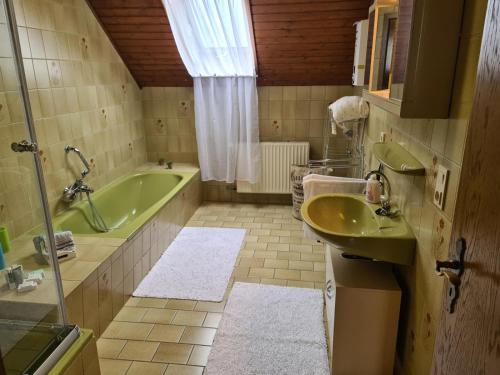 Koupelna v ubytování Ferienhaus Helene