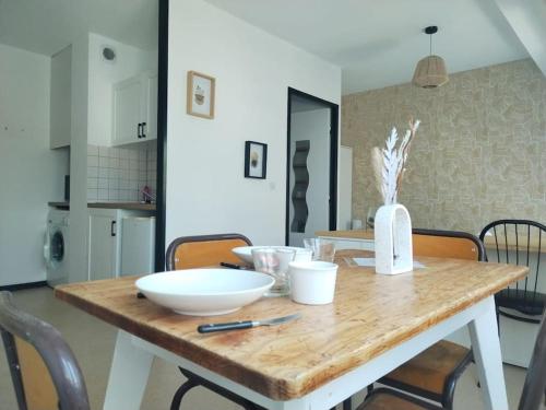 Η κουζίνα ή μικρή κουζίνα στο Ephémère - Idéal Couple - Centre Pau