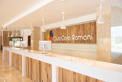 Certifikát, hodnocení, plakát nebo jiný dokument vystavený v ubytování Hotel Club Cala Romani