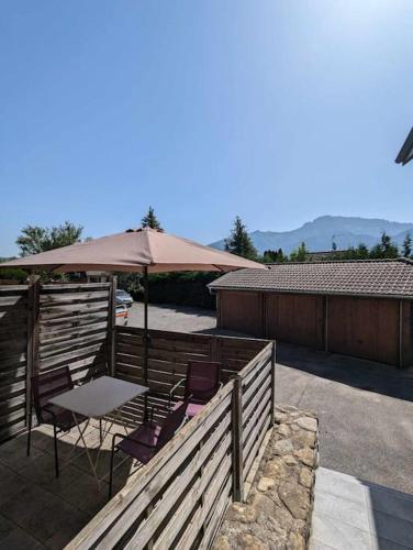 Cabana & Studio Alpin Annecy - Terrasse Parking