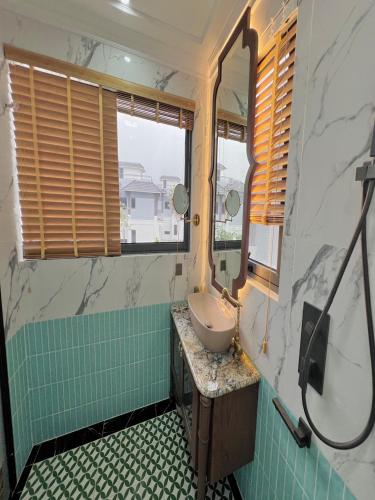 Koupelna v ubytování Chuỗi Villa đẳng cấp 3 ngủ Sonasea Vân Đồn - Sát biển