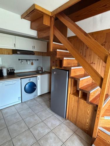 Kuchyň nebo kuchyňský kout v ubytování Appartamento Sole Alto