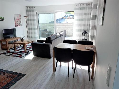 Μια τηλεόραση ή/και κέντρο ψυχαγωγίας στο Ferienhaus Egger