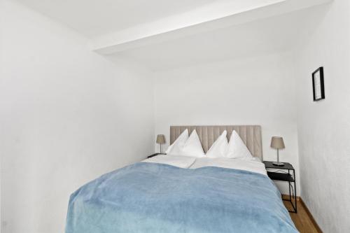 Postel nebo postele na pokoji v ubytování FarawayHomes Studio Leoben #P72