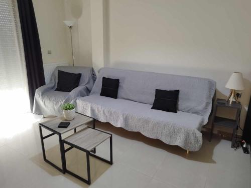 Posezení v ubytování Irakleitsa Studio