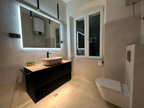 Vannituba majutusasutuses Scala Suites