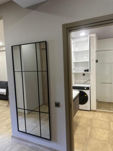 Ванная комната в Gonio N802 Beachfront Mountain view apartment