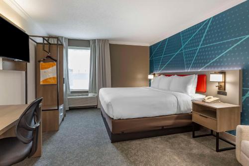 Ένα ή περισσότερα κρεβάτια σε δωμάτιο στο Comfort Inn & Suites
