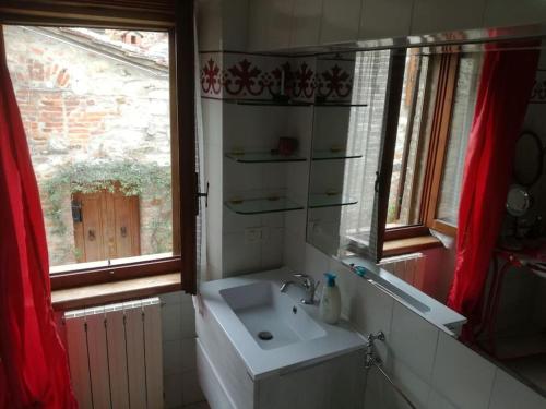 Koupelna v ubytování Oasi del borgo