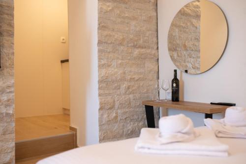 Koupelna v ubytování Christian Studio Apartments