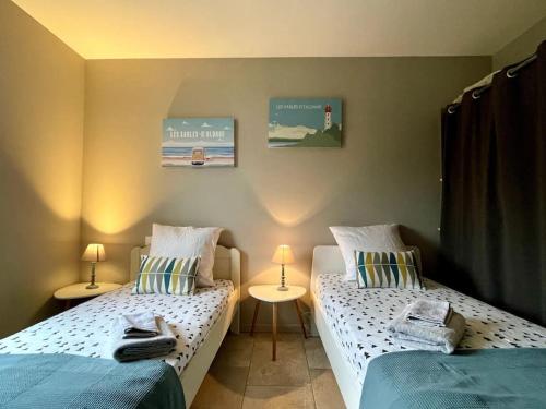 Maison à la chaume proche plage sauvage 3chambres