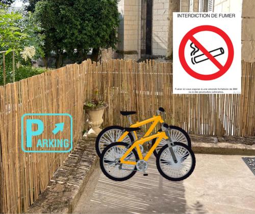 Jazda na bicykli v okolí ubytovania Le Rabelais, superbe appartement en duplex, proche forteresse et monument historique