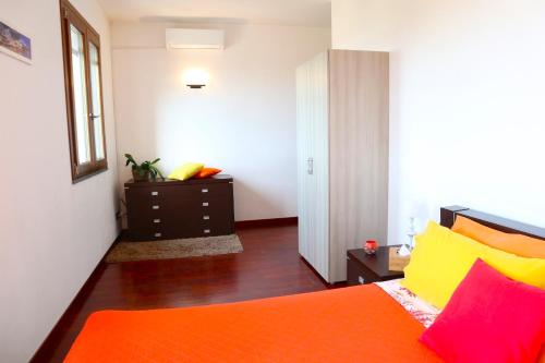 Postel nebo postele na pokoji v ubytování B&B DA CHIARA SEA SIGHT