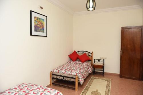 Letto o letti in una camera di Villa écologique Jnane Yaya
