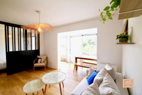 Oasis de bohème, plage à pied