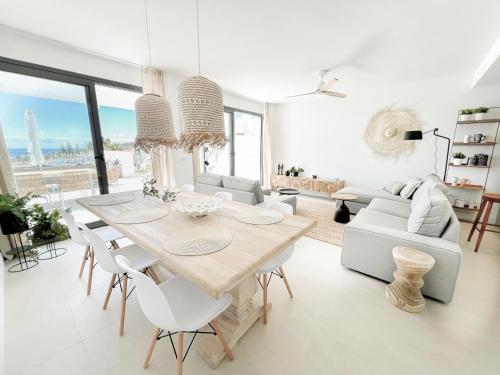 Χώρος καθιστικού στο Manilva del Sol SEA VIEW PENTHOUSE