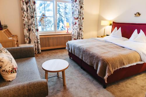 Boutique-Hotel Schmelzhofにあるベッド