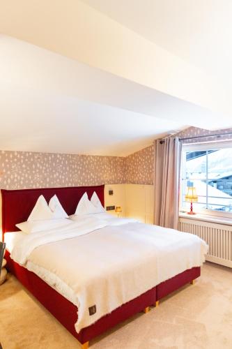 Boutique-Hotel Schmelzhofにあるベッド