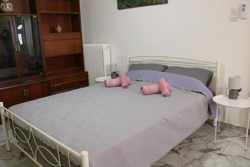 Katil atau katil-katil dalam bilik di Aidonia Guest House
