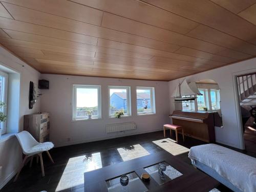 Ruang duduk di Villa Hyppeln - Swe Archipelago