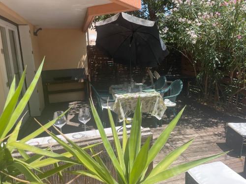 La Cardonille appartement avec patio