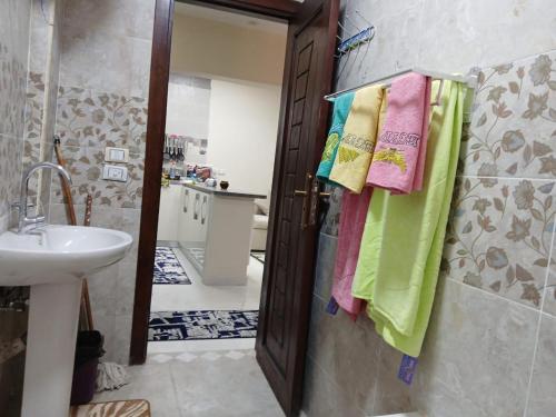 Koupelna v ubytování Apartment Hossam 2 - Hurghada