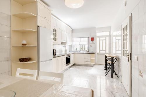 Kuchyň nebo kuchyňský kout v ubytování Diamond & Pearl