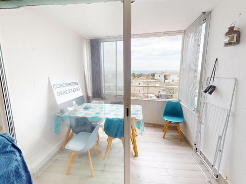 Μπαλκόνι ή βεράντα στο Appartement en bord de mer à Frontignan - FR-1-785-13