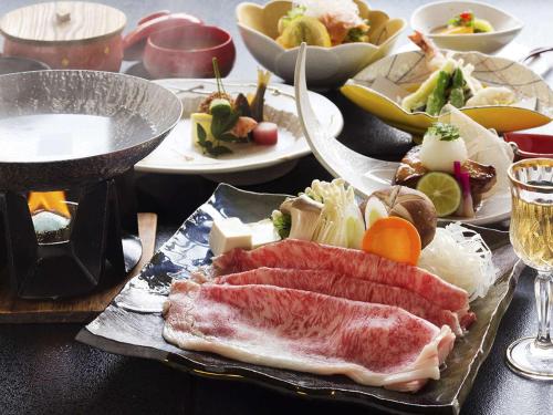 Φαγητό σε αυτό το ryokan ή κάπου εκεί κοντά