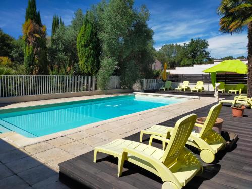 Villa 168m2 Piscine Parc Arboré pour groupe Famille Amis jusqu'à 10 personnes