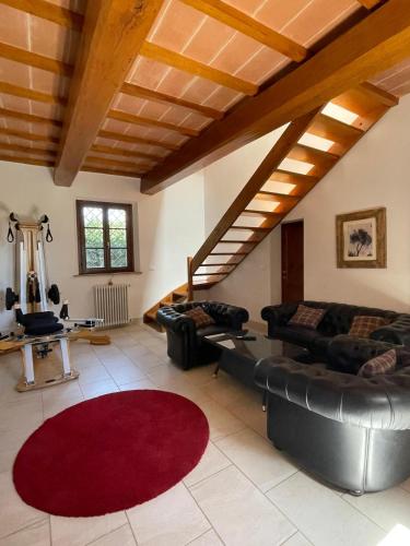 Χώρος καθιστικού στο Borgo Dolciano