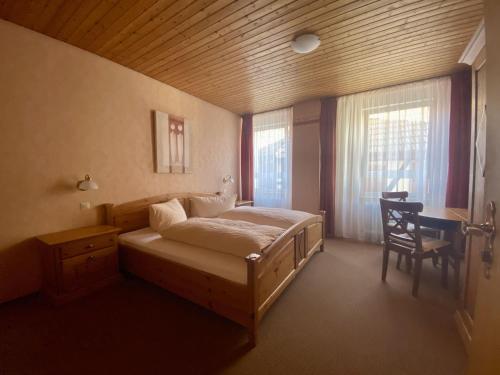 Postel nebo postele na pokoji v ubytování Pension Walther