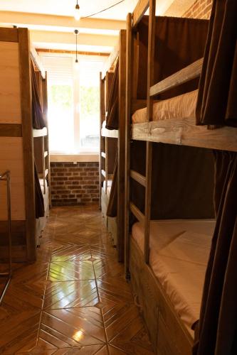 Cama o camas de una habitación en Hostel ViktoryHome