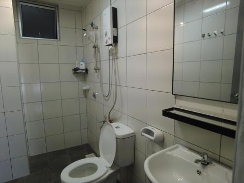 Koupelna v ubytování Jazz Homestay Residensi Seri Serindit Melaka