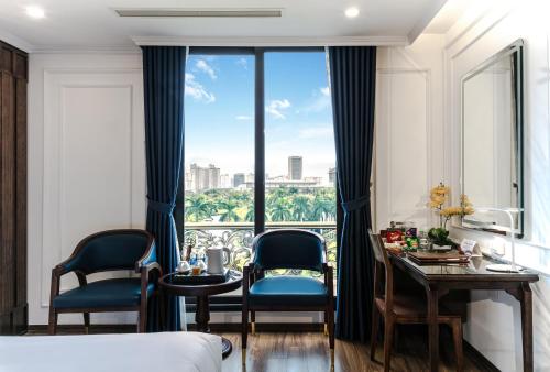 Posezení v ubytování A25 Hotel - 16 Miếu Đầm