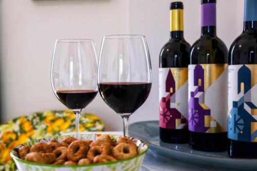 Nápoje v ubytování Agriturismo Guerritore
