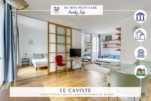 Le Caviste - Lumineux & Calme - Panthéon