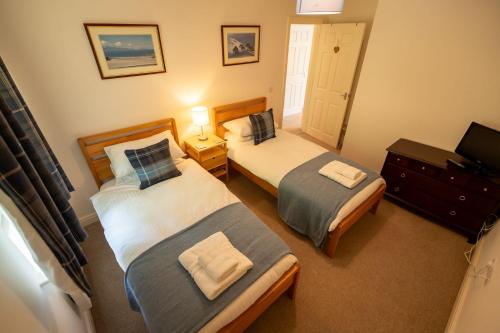 Postel nebo postele na pokoji v ubytování 5 Glenloch View