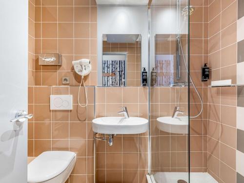 Koupelna v ubytování ibis Styles Annecy Centre Gare