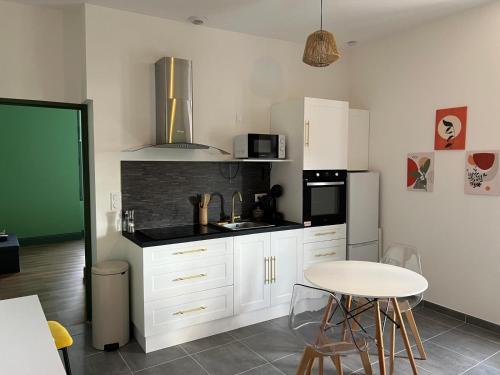 Dapur atau dapur kecil di Quai de la Loire